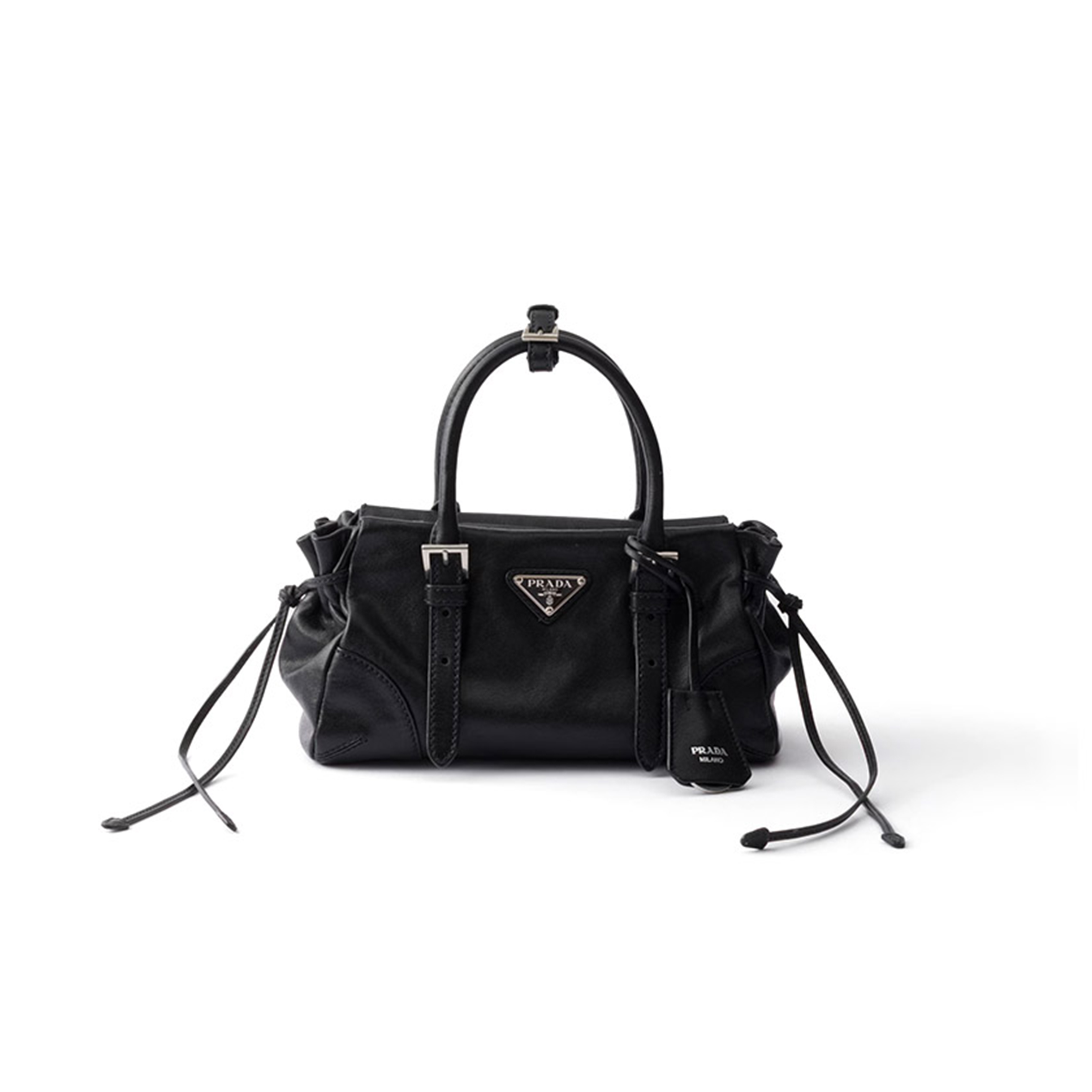 PRADA KARIN SMALL LEATHER BAG 1BA499 (24*14*9cm)